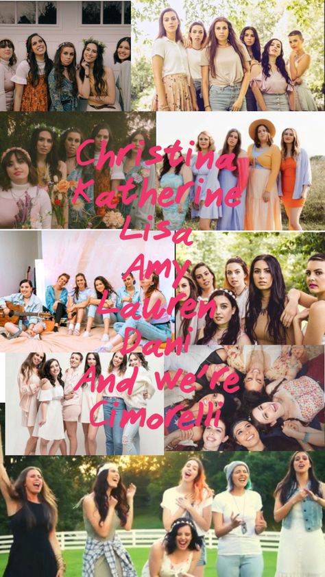 born & discovered in California, El Dorado Hills.. A humongous family including brothers and their mother Lynne Cimorelli who taught them into loving music and homeschooled them to have an educational life aswell Cimorelli Sisters, Dani Cimorelli, Cimorelli, Danielle Nicole, Nashville Tennessee, California, Music