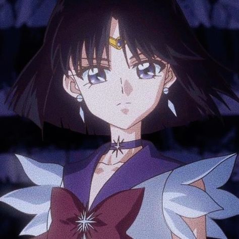 Sailor Saturn Aesthetic Icon, Sailor Saturn Pfp, Sailor Moon Purple, Sailor Moon Pin, Sailor Princess, Moon Icon, Sailor Moon Usagi, Sailor Moon Aesthetic, Cute Sketches