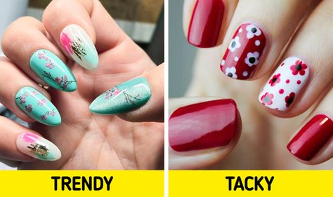 10+ Manicure Ideas That Will Be Huge This Fall Season Reverse Ombre, Baby Boomers Nails, Crazy Nail Designs, Crazy Nail Art, Nail Pops, Classic French Manicure, Y2k Nails, Classic Nails, Crazy Nails