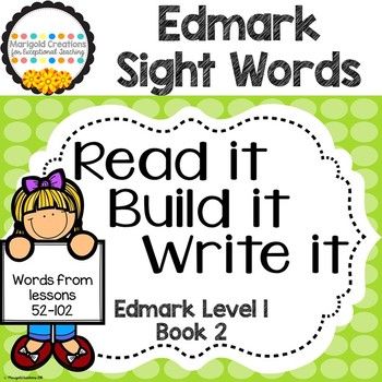 Read It Build It Write It Free Printable, Edmark Reading Program, Spelling Centers, Smart Board Games, Educational Assistant, Word Work Centers, Letter Tiles, Sight Word Reading, Reading Games