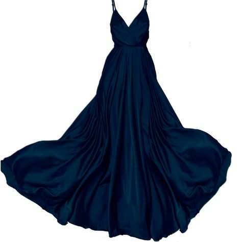 4d6e4749289c4ec58c0063a90deb3964desc41745539ri Dark Blue Wedding Dress, Long Dress Flowy, 1800s Style, Satin Long Dress, Dark Blue Wedding, Blue Wedding Dress, The Maxx, Navy Blue Maxi Dress, Quinceanera Dresses Blue