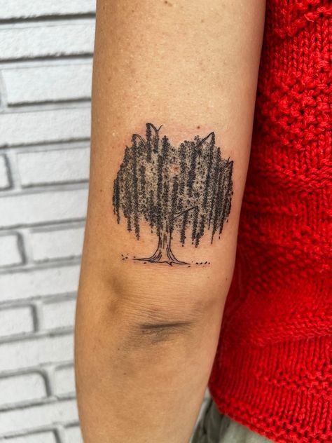 Wheeling Willow Tree Tattoo, Ally Tattoo, Tree Tatto, Willow Tree Tattoo, Willow Tree Tattoos, Weeping Willow Tree, Tattoo Cover-up, Cover Up Tattoos, Tree Tattoo