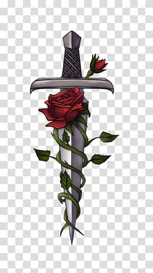 Knife Art Drawing, Parrying Dagger, Knife Drawings, Drawing Knife, Rose Knife, Knife Png, Knife And Rose Tattoo, Tattoo Transparent, Dagger Tattoos