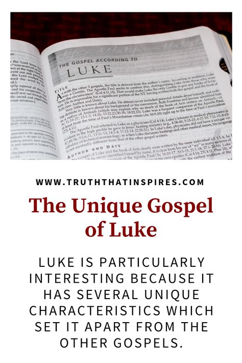 Gospel Of Luke Bible Study, Book Of Luke Bible Study, Luke Bible Study, Luke Bible, Bible Blessings, Bible Gospel, Youth Bible Study, Bible Tools, Small Group Bible Studies