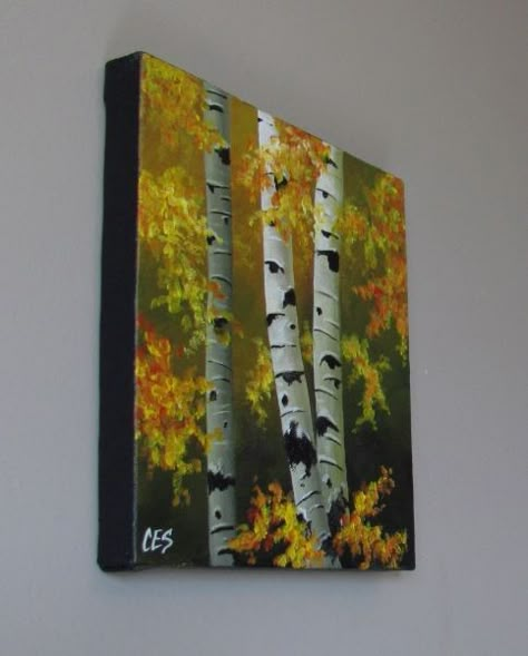 birch tree art | For the Love of Painting Birch Trees - by Christine E. S. Code ~CES ... Painting Birch Trees, Decorative Wall Painting, Forest Landscape Painting, Birch Tree Forest, Tree Oil Painting, Tree Painting Canvas, Top Paintings, Birch Tree Art, Birch Tree Painting