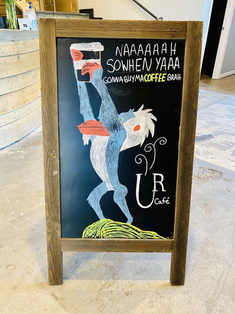 Coffee Blackboard Art, Funny Coffee Shop Signs Chalkboards, Coffee Shop Sandwich Board, Coffee Shop Board Design, Funny Coffee Signs Chalkboard, Chalk Sign Ideas Store, Coffee Shop Boards Chalkboards, Cafe Board Design, Coffee Board Ideas