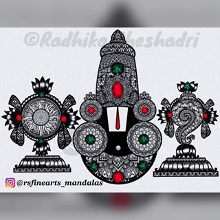 RadhikaSheshadri (@rsfinearts_mandalas) • Instagram photos and videos Gond Painting, Interesting Drawings, Easy Mandala Drawing, Pencil Sketch Images, Pen Art Drawings, Simple Mandala, Lord Vishnu Wallpapers, Indian Art Paintings, God Pictures