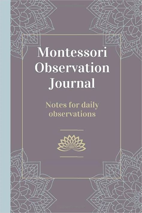 Montessori Observation Journal: Notes for daily observations: Masterclass, Montessori: 9781087103075: Amazon.com: Books Montessori Observation Notes, Montessori Books, Journal Notes, Toddler Classroom, Montessori Education, Maria Montessori, Training Center, Amazon Books, Book Recommendations