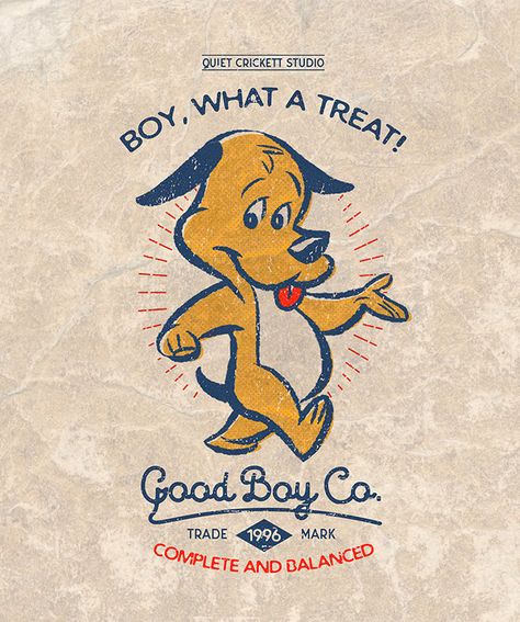 Showcase of Logo Designs with Retro Mascot Characters Dog Mascot Illustration, Vintage Cartoon Character Design, Dog Retro Illustration, Dog Mascot Design, Retro Mascot Illustration, Retro Dog Illustration, Retro Mascot Logo, Retro Mascot Character, Vintage Illustration Art Retro