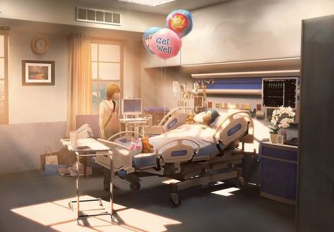 Life Is Strange Ending, Max Caulfield, Dramatic Background, Indie Game Art, Adventure Stories, Plan For Life, Chloe Price, Cars Room, Hospital Interior