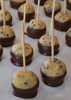 Chocolate Chip Cookie Dough Bites, Eggless Cookie, Eggless Cookie Dough, Cookie Dough Bites, Think Food, Chocolate Chip Cookie Dough, Yummy Sweets, Sweet Chocolate, Mini Chocolate Chips