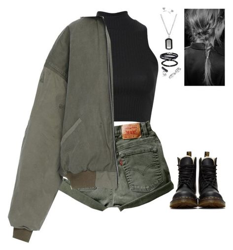 "Really Random Outfit (OC) 2" by nataliaace ❤ liked on Polyvore featuring Pilot, Dr. Martens, Myia Bonner, Phillip Gavriel, Shamballa Jewels, HumÃ¶r and Bling Jewelry Outfit Oc, Shirt Crop Top, Top Vintage, Green Shorts, Bling Jewelry, Forest Green, Hooded Sweatshirt, Hooded Sweatshirts, Fashion Looks