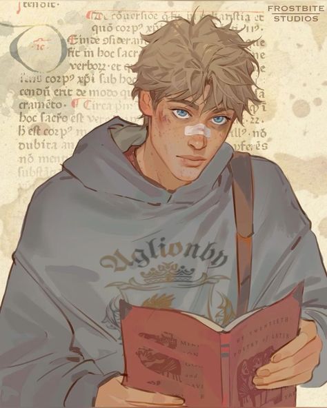 The Raven Boys Characters, Sunshine Character Design, Finnick Fanart, The Sunshine Court Fanart, Raven Boys Fanart, Frostbite Studios, Percy Jackson Fanfic, Ghost World, Raven King