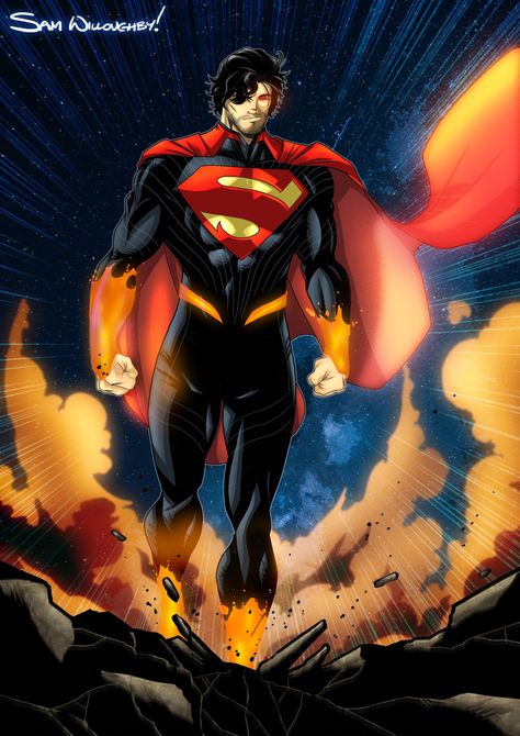 Absolute Superman Art, Superman Oc, Superman Strength, Absolute Superman, Superman Logo Art, Superman Redesign, Absolute Batman, Superman Fanart, Superman Anime