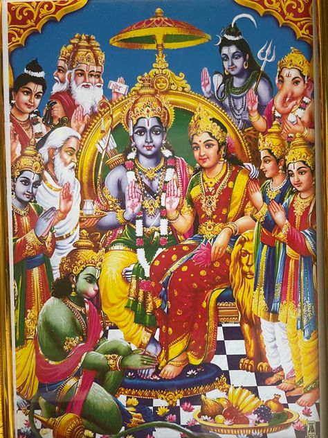 Sri Rama Pattabhishekam, Rama Pattabhishekam, Jai Sri Ram, Sri Ram, Sita Ram, Sri Rama, God Pictures, Ram, Quick Saves