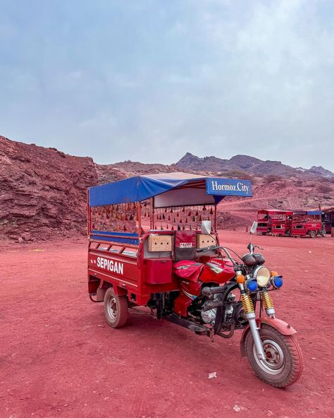 📍 Hormoz Island Lost in the vibrant hues and the endless exploration of this beautiful island! Despite its small size, Hormoz Island is home to diverse ecosystems, including salt flats, mangrove forests, and stunning beaches. Situated in the Persian Gulf, it boasts some of the most surreal landscapes in Iran 🇮🇷❤️🌴 #ootd #hormozisland #visitiran #travelblogger #modestfashion Hormoz Island, Visit Iran, Persian Gulf, Mangrove Forest, Salt Flats, Beautiful Islands, The Endless, Iran, Travel Blogger