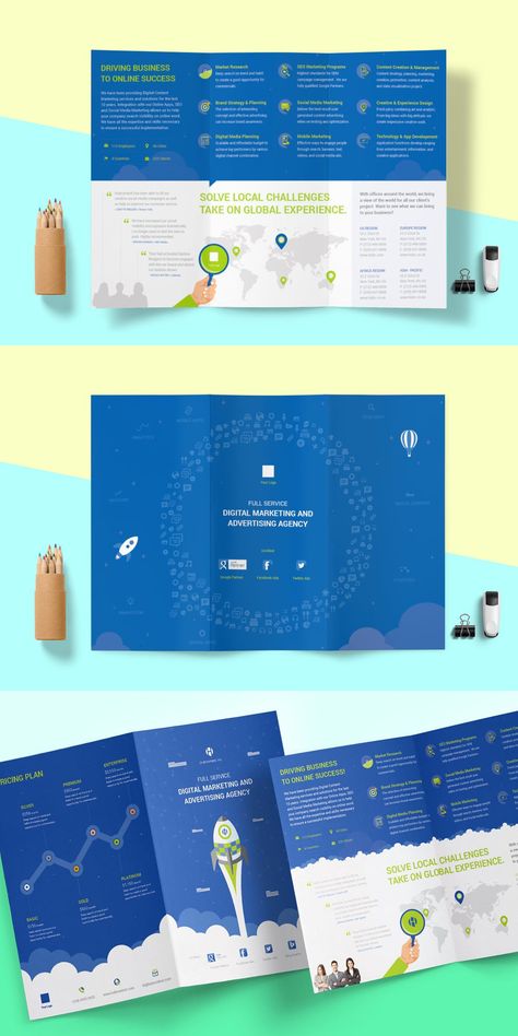 Digital Marketing & Advertising Agency Brochure Advertising Agency Interior, Advertising Agency Logo, Poster Sport, Agency Website Design, Brochure Ideas, Brochure Inspiration, Best Website Design, Marketing Brochure, Creative Brochure