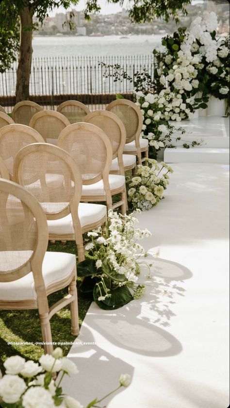 Tulum Inspired Wedding Decor, Modern Wedding Chairs, Rattan Chair Wedding, Gusaba Decor, Wedding Cermony, Wedding Furniture Rental, White Wicker Chair, Wedding Ceremony Chairs, Wedding Aisle Outdoor