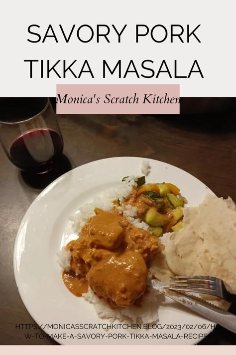 Tikka Masala Crockpot, Tikki Masala, Tikka Masala Recipe, Breakfast Recipes Indian, Marinated Pork, Crockpot Pork, Perfect Dinner, Pork Tenderloin Recipes, Delicious Vegetables