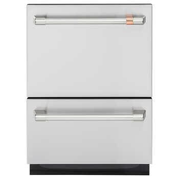 Café Dishwasher Drawer | Costco Double Drawer Dishwasher, Dishwasher Dimensions, Dishwasher Sizes, Double Drawer, Drawer Dishwasher, Utility Shelves, Built In Dishwasher, Dish Washer, Ge Appliances