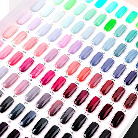 Sample Display, Nail Display, Painting Practice, Polish Display, Nail Painting, Nail Gel Polish, Gel Polish Colors, Card Book, Gel Nail Designs