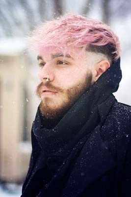 Men’s Style Trend: Unconventional Hair Colors Dyed Hair Men, Mens Hair Colour, Men Hair Color, Hairstyling Products, Temporary Hair Color, Corte De Cabelo Masculino, Pastel Hair, Hair And Beard Styles, Great Hair