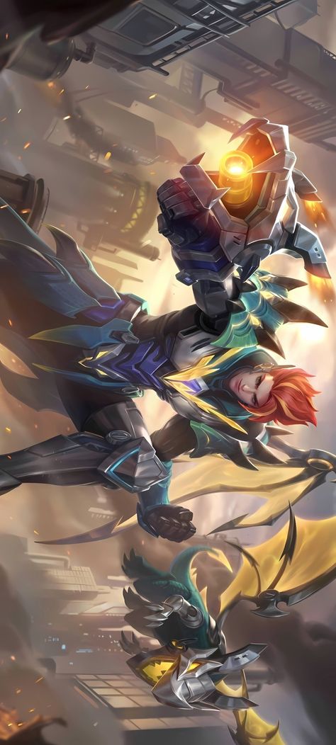 Revamped Skin Claude Epic Skin, Lane Mobile Legend, Mecha Dragon, Gold Lane, Mobile Legend, All Hero, Vector Artwork, Mobile Legends, Game Art