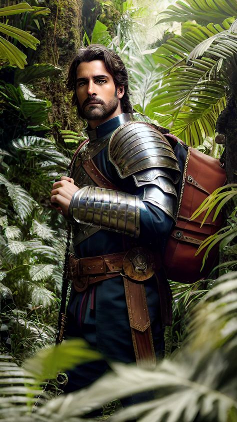 Fantasy Conquistador, Male Character, Fantasy Male, Fantasy Artwork, Knights, Character Illustration, Character Inspiration, Concept Art, Quick Saves