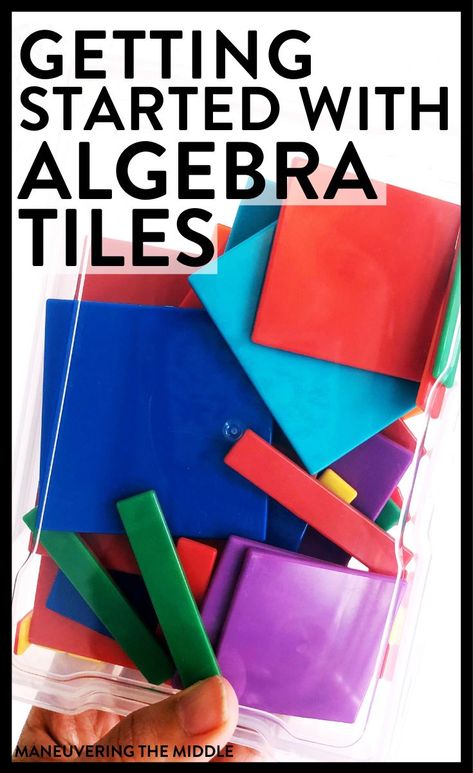 Algebra Tiles Activities, Algebra Tiles, Adding And Subtracting Polynomials, Factoring Polynomials, Solving Linear Equations, Maths Activities Middle School, Algebraic Thinking, Conceptual Understanding, Solving Equations