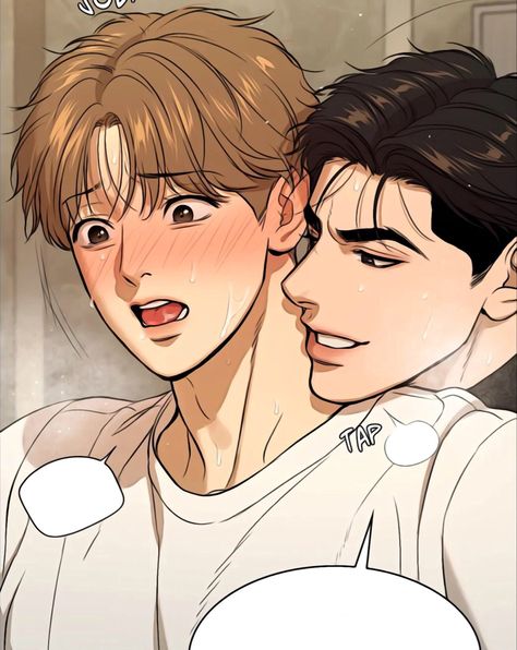 Kim Dan, Lezhin Comics, Best Romance Anime, Pink Tumblr Aesthetic, Paint Brush Art, Anime Guys Shirtless, Cute Couple Art, Anime Character Drawing, Gay Art