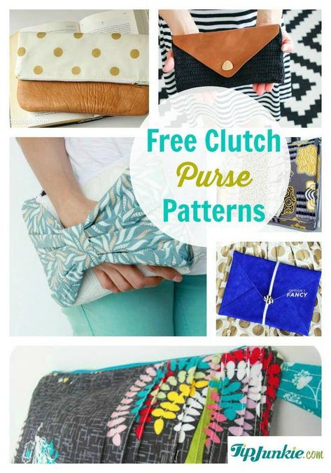 Free Clutch Purse Patterns-jpg Free Clutch Purse Patterns, Clutch Purse Pattern Free, Sew Envelope, Clutch Purse Tutorial, Clutch Purse Pattern, Diy Clutch Purse, Pochette Diy, Clutch Sewing, Clutch Bag Pattern