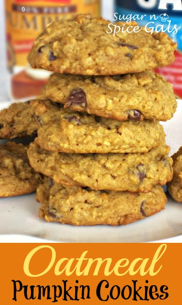 Oatmeal Pumpkin Cookies, Oatmeal Pumpkin, Pumpkin Oatmeal Cookies, Cookies Oatmeal, Pumpkin Chocolate Chip Cookies, Pumpkin Oatmeal, Everything Pumpkin, Pumpkin Everything, Pumpkin Chocolate Chips