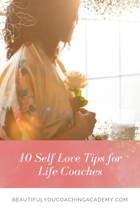 Self-Love Tips for Life Coaches: Discover our 10 practical tips for developing a self-love practise. #byca #selfcare #selflove #self_care #selfcaretips #perfectionism #businesstips #coachingtips #lifecoaching #lifecoachingtips #confidence #overcomingfear Coaching Resources, Tips For Life, Becoming A Life Coach, Coaching Clients, Coaching Tips, Yoga Techniques, Life Coaching Tools, Coaching Tools, Business Coaching