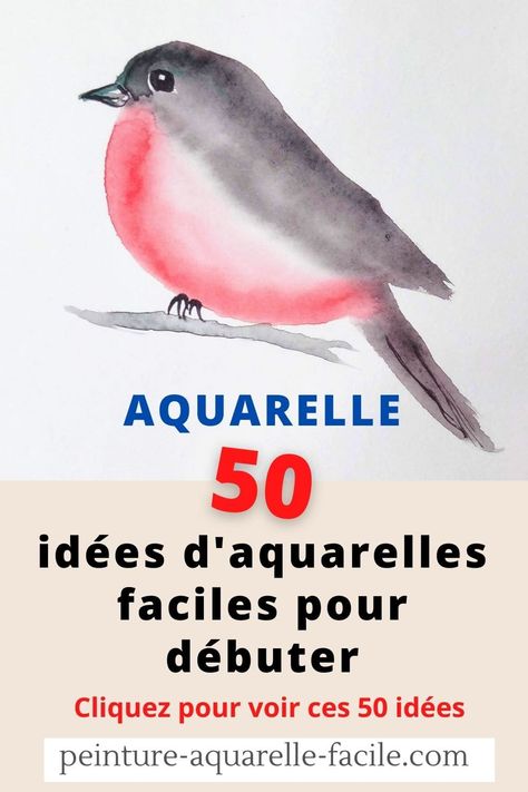 50 idées d'aquarelles faciles pour débuter Aquarelle Ideas, Doodle Paint, Art Diy, Doodles, Art Painting, Drawings, Art