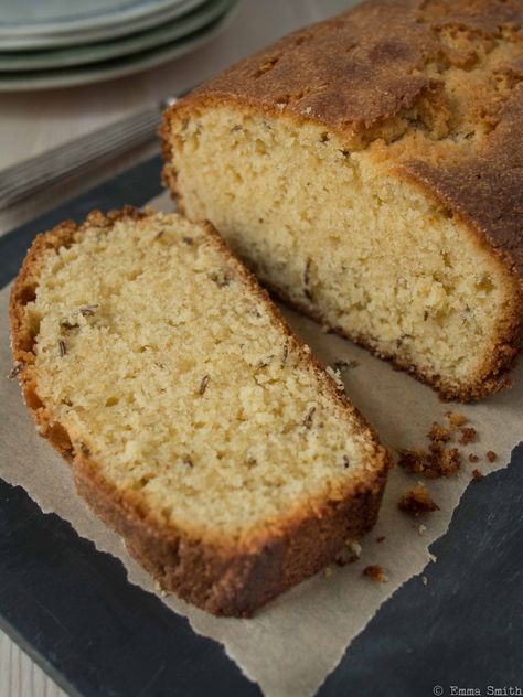 Soft Cake, Tea Bread, Seed Cake, Cake Fork, Light Desserts, Caraway Seeds, Pound Cake Recipes, Piece Of Cakes, How Sweet Eats