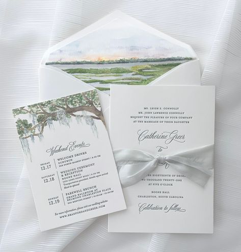 Savannah Wedding Invitations, Low Country Wedding Invitations, Southern Coastal Wedding, Charleston Wedding Favors, Charleston Wedding Invitations, Kiawah Island Wedding, Southern Wedding Invitations, Coastal Wedding Invitations, Charleston South Carolina Wedding