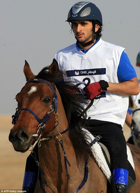 Sporting hero: Rashid brought glory to his family in 2006 when he won two gold medals at the Asian Games Arabic Wedding, Hamdan Fazza, Rashid Al Maktoum, Prince Crown, Asian Games, Arab Men, Royal Prince, Handsome Prince, Sports Hero