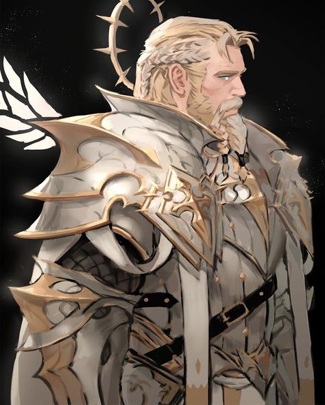 Dnd Paladin, Portrait Male, 다크 판타지, Dnd Art, Fantasy Armor, Fantasy Concept Art, Arte Fantasy, 판타지 아트, 영감을 주는 캐릭터