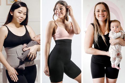 14 postpartum shapewear brands to treat diastasis recti | Mum's Grapevine Postpartum Shapewear, What Is Diastasis Recti, Muscle Separation, Perineal Tear, Postpartum Support, Post Baby Body, Compression Wear, Belly Bandit, Diastasis Recti