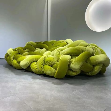 Unique Creative Snake Nest Sofa – Hooseng Furniture Nest Sofa, Sofa Trends, Snake Bag, Daycare Design, Unique Sofas, Sofa Dimensions, Beautiful Sofas, Dare To Be Different, Cute Bedroom Decor