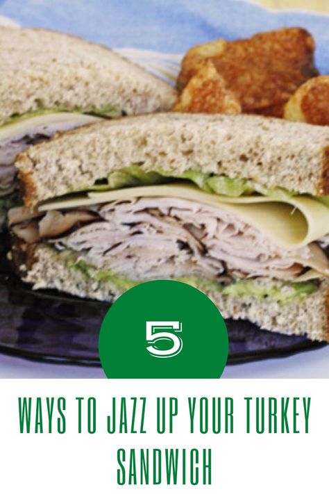 Say no to boring sandwiches! With a little creativity, you can perk up your turkey sandwich for a delightful meal experience.  #turkeysandwich Classic Turkey Sandwich, Turkey Sandwich Toppings, The Best Turkey Sandwich, Fancy Turkey Sandwiches, Turkey Sandwich Ideas Cold, Deli Turkey Lunch Ideas, Turkey Sandwich Recipes Cold, Cold Turkey Sandwich, Deli Turkey Sandwich