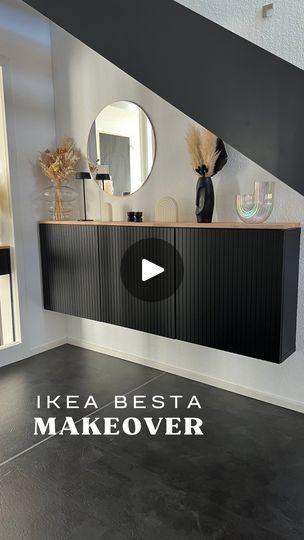 1.4K views · 63 reactions | IKEA BESTA MAKEOVER✔️
Es ist vollbracht. Unter der Treppe war mir alles zu Ton in Ton und ich wollte einen Eyecatcher. Also kam mir die Idee die Türen zu tauschen u die Schränke um ein Element zu erweitern. Was sagt ihr? Gefällt es euch genauso wie mir?😍🤭♥️
#ikea #ikeahack #ikeabestå #ikeabesta #sideboard #treppe #unterdertreppe #treppenaufgang #ikeamakeover #meinikea #ikeahome #makeover #homemakeover #beforeafter #einrichtung #homereel #bauundrenovierung #möbel #vorhernachher #renovierung #diyhomedecor #ikeafurniture #tippsundtricks #interiorinspiration #dekoidee #dekorieren #makeoverreels #makeovertime #furnituremakeover #makeovermonday | Ann-Marie🤍INTERIOR🤍DIY🤍MUM | taylorrochemusic · Original audio Ikea Sideboard, Besta Ikea, Ikea Besta, Wall Mounted Cabinet, Ann Marie, Sideboard, Wall Mount, Wall, Furniture