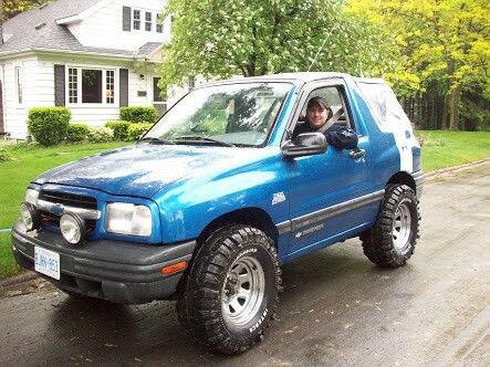 Blue convertible Chevy Tracker 4x4 Chevy Tracker 4x4, Chevy Tracker, Blue Convertible, Chevy, Convertible, Suv Car, Pick Up, Trucks, Vehicles