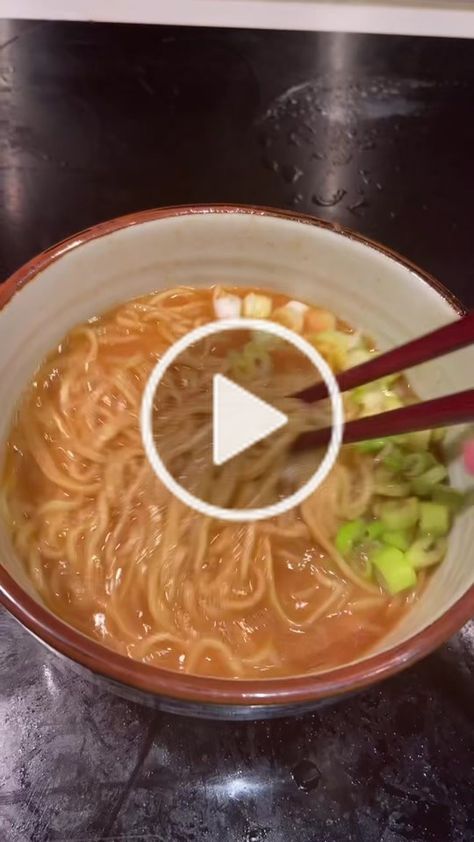 Ramen With Gochujang, Ramen Hacks Videos, Gochujang Ramen, Ramen Hacks, Hits Different, Squid Game, Squid Games, Sesame Oil, Short Video