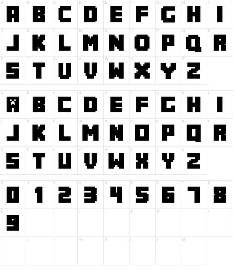 MineCrafter Font Download Minecraft Svg, Minecraft Font, Minecraft Cookies, Minecraft Logo, Clipart Boy, Planner Themes, Minecraft Images, Happy Birthday Black, Astronaut Costume