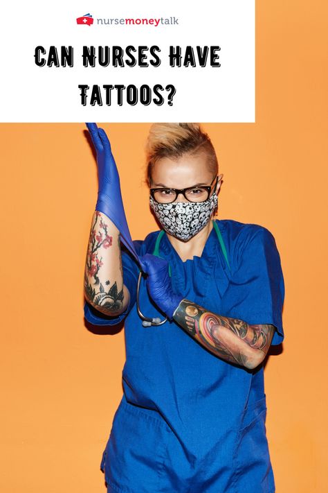 Nurses With Tattoos, Registered Nurse Tattoo, Nurse Career, Nurse Money, Fun Scrubs, Nurse Tattoo, Neonatal Nurse, Professional Nurse, Licensed Practical Nurse