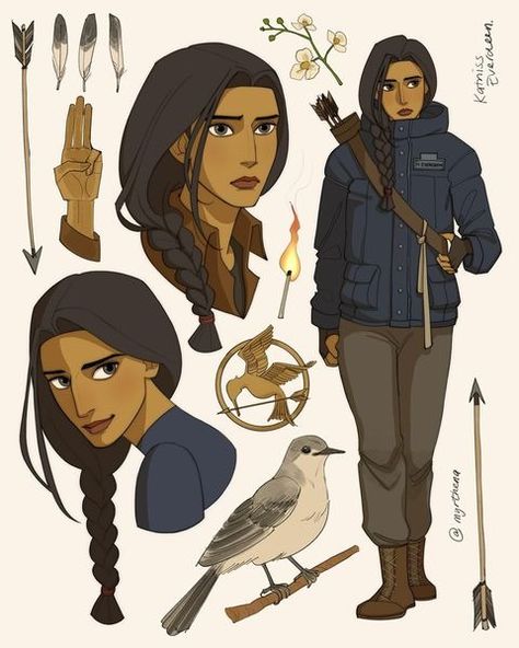 Athena📖 | some hunger games character designs I did #thehungergames | Instagram Hunger Games Outfits, Hunger Games Pin, The Hunger Games Books, Hunger Games Fan Art, Hunger Games Characters, Hunger Games Katniss, Hunger Games Books, Hunger Games Memes, Hunter Games