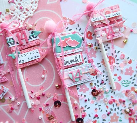 Valentine Memory Dex Cards, Valentine’s Day Paper Crafts, Embellishments Diy, Fuzzy Felt, Scrapbook Embellishments Diy, Embellishment Ideas, Diy Embellishments, Handmade Cards Diy, Easy Handmade