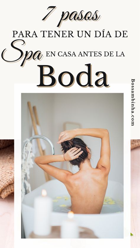 Antes del gran día: Tu boda, es importante que estés tranquila, relajada, que el estrés acumulado por toda la organización y planificación de la fiesta de matrimonio baje a niveles mínimos. En este artículo queremos mostrarte que con solo 7 pasos puedes lograr un día maravilloso de spa antes de la boda y salir repotenciada #bossambinha #spaencasa #planificacióndebodas #mantentepositiva #actividadencasa #relajate #matrimonio #novia Weeding, Hand Soap, Soap Bottle, Hand Soap Bottle, Fairy Tales, Personal Care, Spa, Soap, Lifestyle