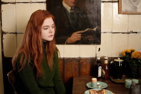 Ginger And Rosa, Red Hair, Ginger, A Woman, Wall, Red, Hair